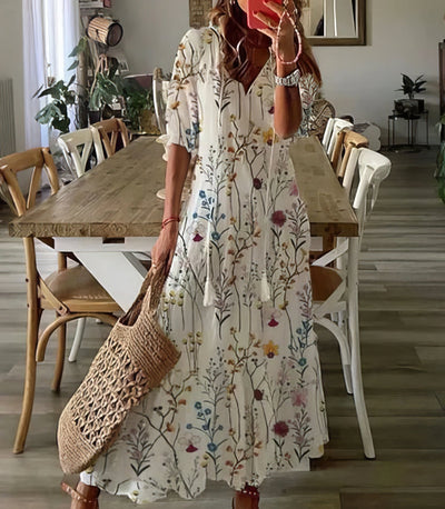 Héloïse™ - Robe bohème couvrant le ventre